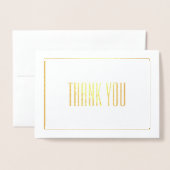 ありがとう 箔カード (封筒付き正面)