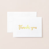 ありがとう 箔カード (封筒付き正面)