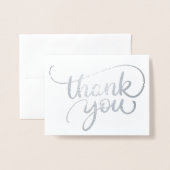 ありがとう 箔カード (封筒付き正面)