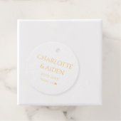 「ありがとう」結婚のハート フェイバータグ (箱)