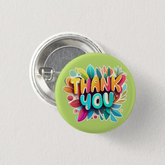 ありがとう 缶バッジ (正面&裏面)