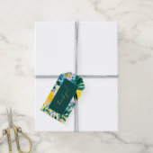 "ありがとう"美しい花ギフトラベル ギフトタグ (より糸付き)