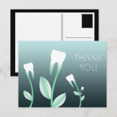 ありがとう 花のような歯 ポストカード (正面/裏面)