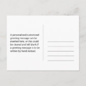 「ありがとう!」+虫の花はがき ポストカード (裏面)