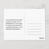 「ありがとう！」+虫の花はがき ポストカード (裏面)