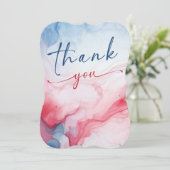 ありがとう 赤 白 青 サンキューカード (スタンド正面)