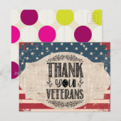 ありがとう、退役軍人 ポストカード (正面/裏面)