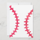 ありがとう 野球 スポーツ 青 カスタマイズ サンキューカード (裏面)