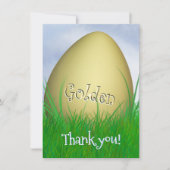 「ありがとう!」 – 『金の卵』 シーズンカード (正面)