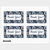 ありがとう 長方形シール (シート)