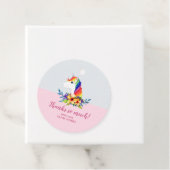 「ありがとう」魔法のユニコーン女の子ベビーシャワー フェイバータグ (インサイチュ)