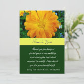 ありがとう、黄色いデイジーの花 サンキューカード (スタンド正面)