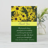 ありがとう、黄色いデイジーの花 サンキューカード (スタンド正面)