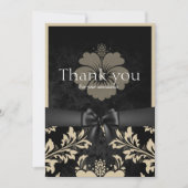 ありがとう 黒いリボン, ベージュの招待状 招待状 (正面)