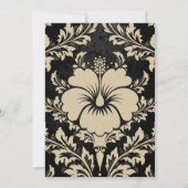 ありがとう 黒いリボン, ベージュの招待状 招待状 (裏面)