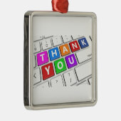 *ありがとう* 2いつでものための特別なオーナメント メタルオーナメント (右)