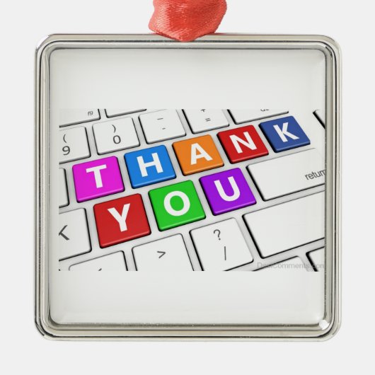 *ありがとう* 2いつでものための特別なオーナメント メタルオーナメント (正面)