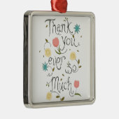 *ありがとう* 2いつでものための特別なオーナメント メタルオーナメント (右)