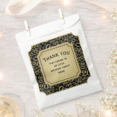 ありがとう： 20th乱数パターン金ゴールド20 フェイバーバッグ (クリップ留めされた状態)