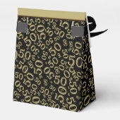 ありがとう： 50番目の乱数パターン金ゴールド/黒 フェイバーボックス (裏面サイド)