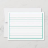 ありがとう： 80ティール（緑がかった色）/白のBday Number Pattern (裏面)