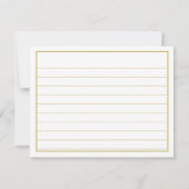 ありがとう: 80thブラック/金ゴールドBdayナンバーパターン (裏面)