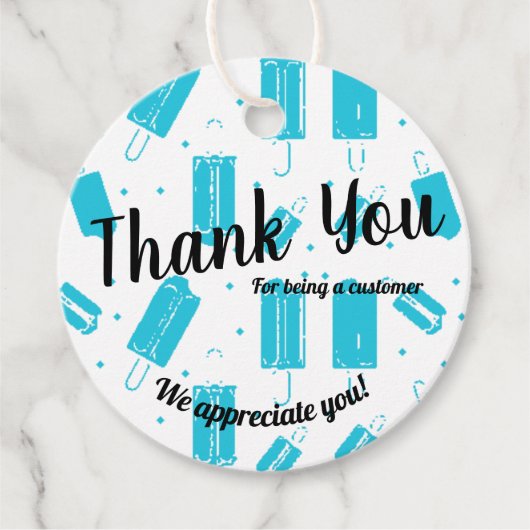 ありがとう – Blue Popsicles フェイバータグ (正面)