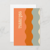 ありがとう – Bright サンキューカード (正面/裏面)