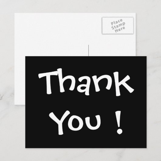 ありがとう！by SRF ポストカード (正面/裏面)