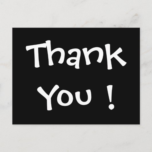 ありがとう！by SRF ポストカード (正面)