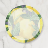 ありがとう – Citrus Lemon – ベビーシャワー フェイバータグ (裏面)