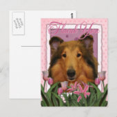 ありがとう – Collie - Natalie ポストカード (正面/裏面)