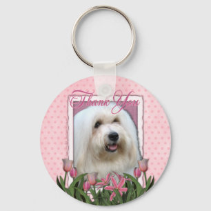 ありがとう – Coton de Tulear キーホルダー