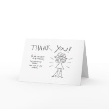 ありがとう! Crazyhairカード-それをあなた自身着色して下さい