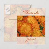 ありがとう – Fire Orange Clikums ポストカード (正面/裏面)