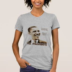 "ありがとう! POTUSオバマの大統領" Tシャツ