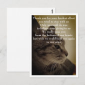 ありがとう＆RIP ポストカード (正面/裏面)