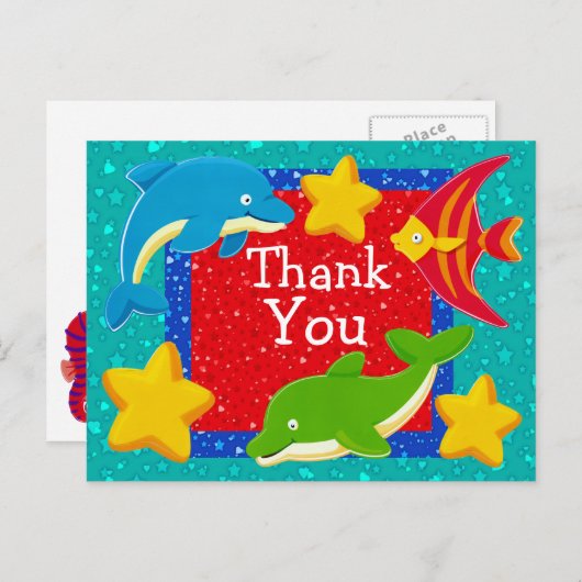 ありがとう - SRF ポストカード (正面/裏面)