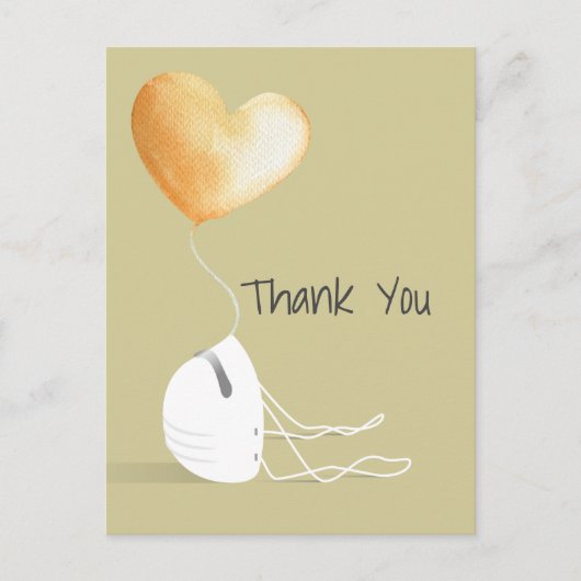 ありがとう – the Coronavirus Edition ポストカード (正面)