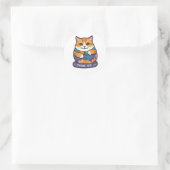 ありがとうCAT ラウンドシール (バッグ)