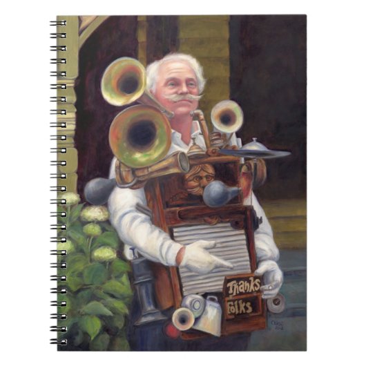 ありがとうFocks -音楽人 ノートブック (正面)