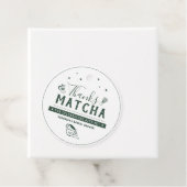 ありがとうMatcha ブライダルシャワーのお礼 フェイバータグ (インサイチュ)