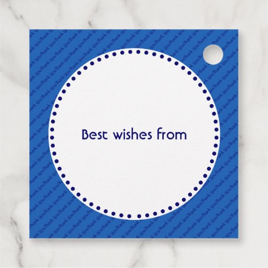 ありがとうNHSカスタム フェイバータグ (裏面)