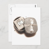 ありがとうNotecard - "C"モノグラム ポストカード (正面/裏面)