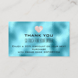 ありがとうPoshmark Instagr割引海ハート 名刺