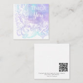 *~*ありがとうTY感謝AP63フラットノートカード ノートカード (正面/裏面)