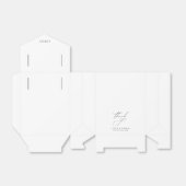 ありがとミニマルう結婚 フェイバーボックス (折り畳みなし)