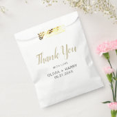 ありがエレガントとうモダン白結婚の フェイバーバッグ (封をした状態)