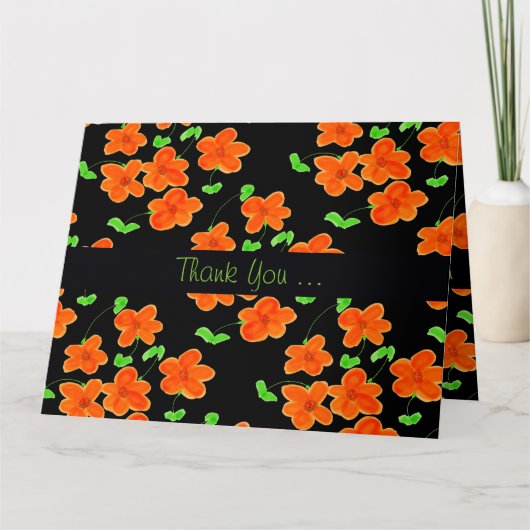 ありが感動的とう サンキューカード (正面)