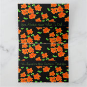 ありが感動的とう サンキューカード (内部)